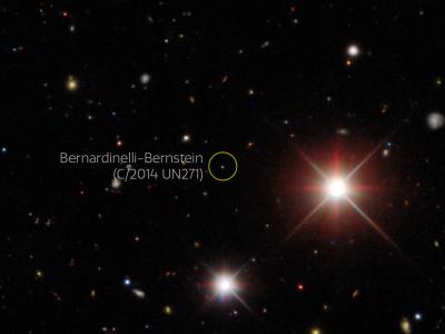 天文学家发现一颗550万年才绕行太阳一圈的新彗星Bernardinelli-Bernstein