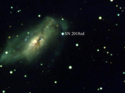 天文学家发现新型恒星爆发——电子捕获超新星
