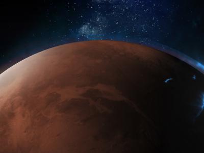 阿拉伯联合酋长国“希望”号火星探测器捕捉到“最详尽”的火星离散极光