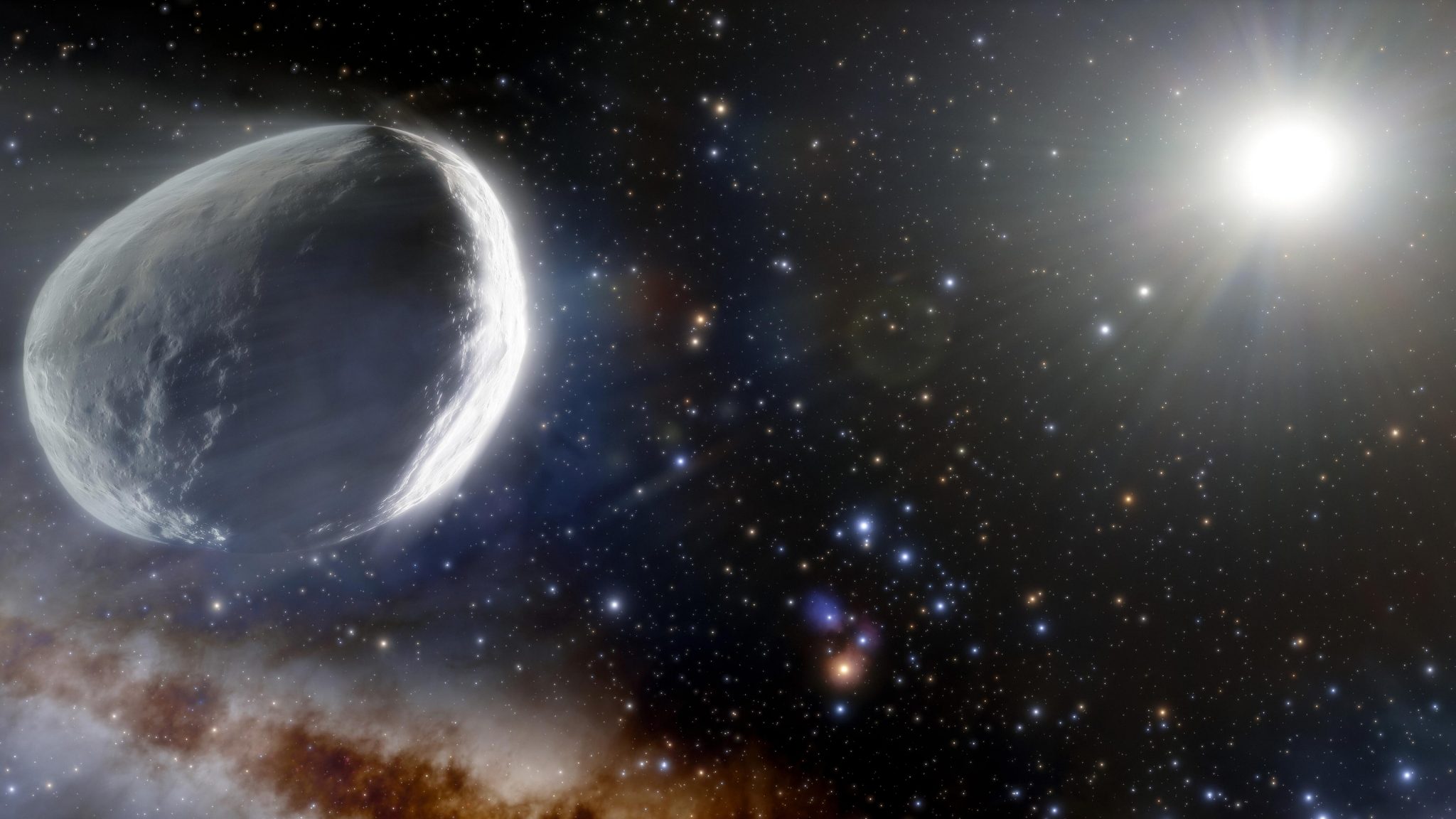 暗能量数据中发现来自太阳系外围奥特星云的巨型彗星C/2014 UN271