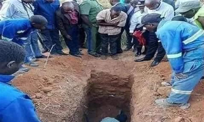 赞比亚牧师声称有神力要求将自己活埋 3天后打开棺木信徒被吓傻