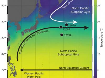 《古海洋学和古气候学》：上新世到更新世早期黑潮延伸体区域的重建揭示动态海流