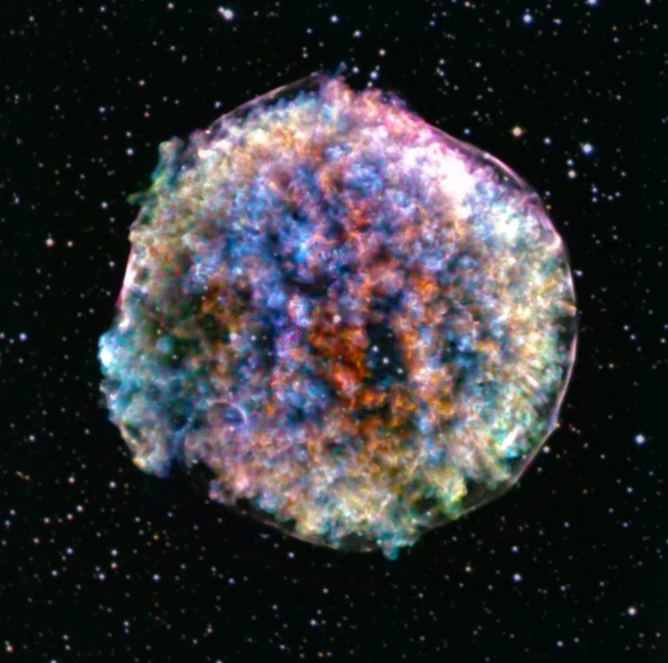 NASA科学家公布第谷超新星残骸的“声音”