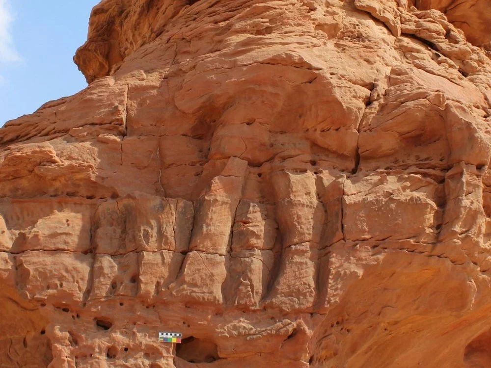 沙特阿拉伯北部发现的真人大小骆驼雕塑可以追溯到7000-8000年前