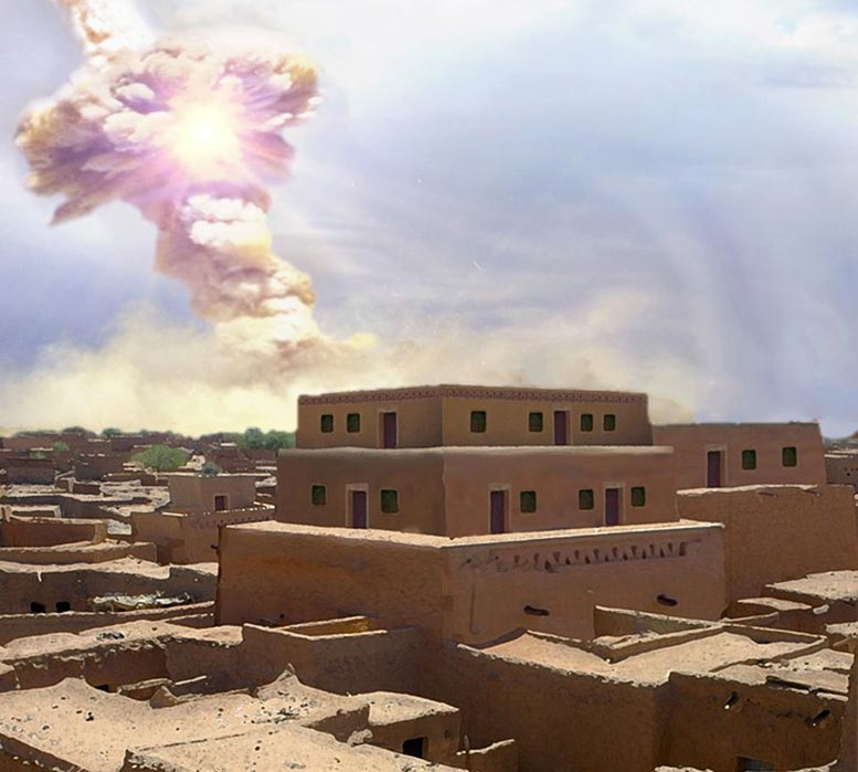 发现青铜时代中期宇宙爆炸曾摧毁约旦河谷一座圣经城市的证据