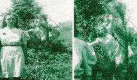 1942年最真实的灵异照片,鬼魂就在身后