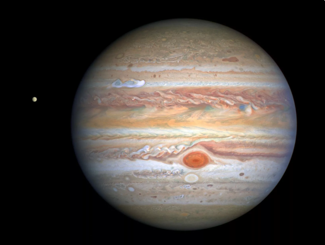 木星“大红斑”的风速持续加大