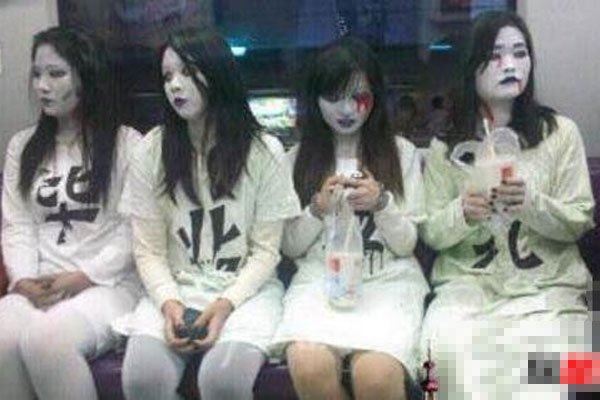 上海地铁女僵尸事件是真吗 吓不到太多人