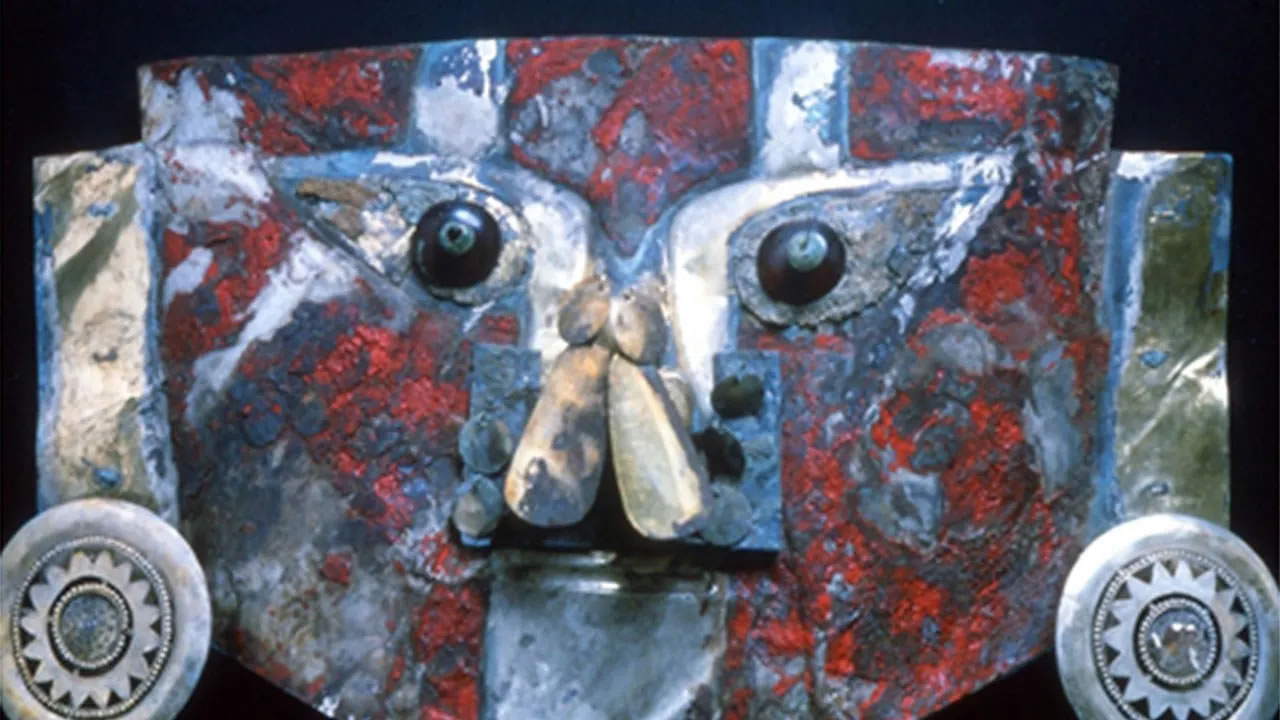 1000多年前秘鲁Sicán文化黄金面具中发现人类血液和鸟蛋蛋清