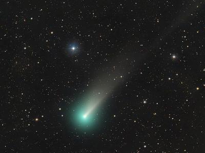 今年第一颗长周期彗星C/2021 A1 Leonard将于本月12日通过地球 黎明时分位于天蝎座