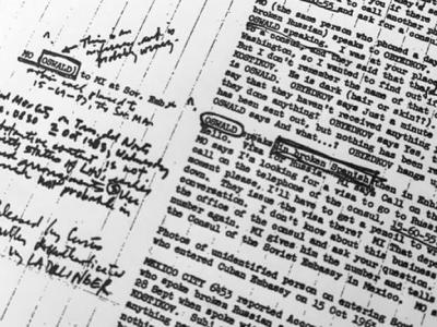 美国公布数千页前总统约翰‧肯尼迪遇刺案机密文件 案情仍疑点重重