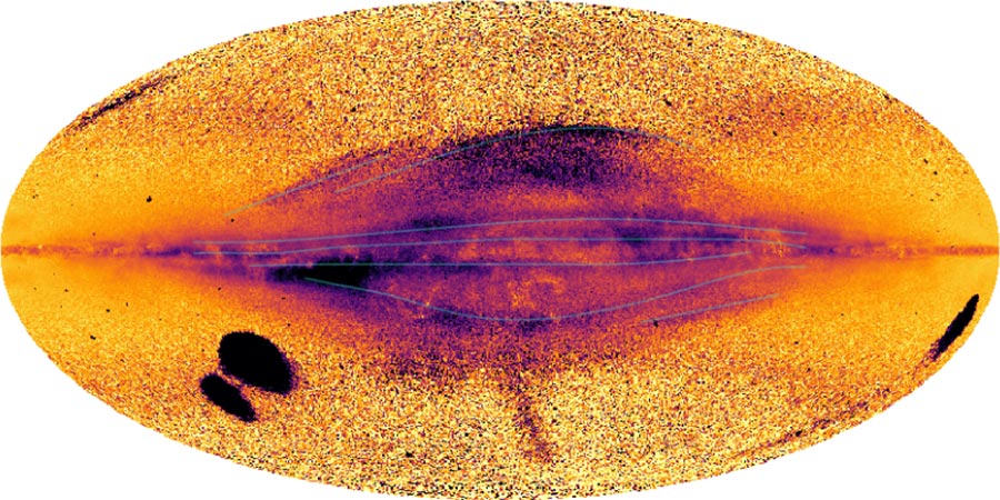 盖亚太空任务数据绘制的新银河系外盘地图发现神秘的“化石旋臂”