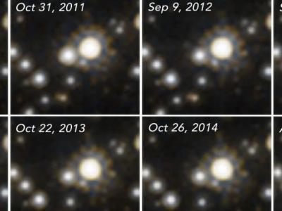 天文学家发现首个银河系流浪黑洞