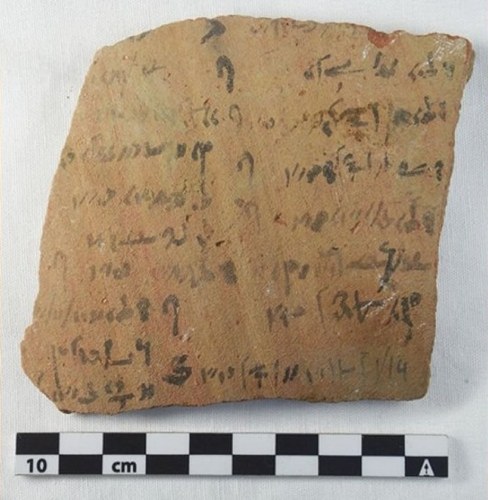 德国考古学家在埃及中部失落城市阿特里比斯发现1.8万多件带有文字的陶器碎片