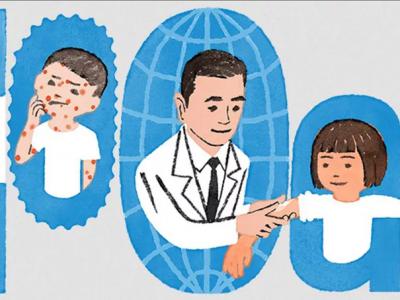 Google doodle纪念水痘疫苗先驱者日本病毒学家高桥理明