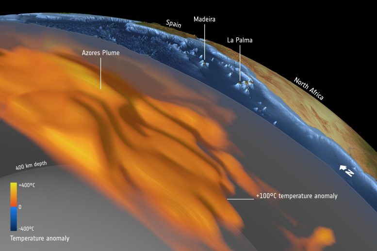 新模型显示地球深处的温度变化或导致火山喷发