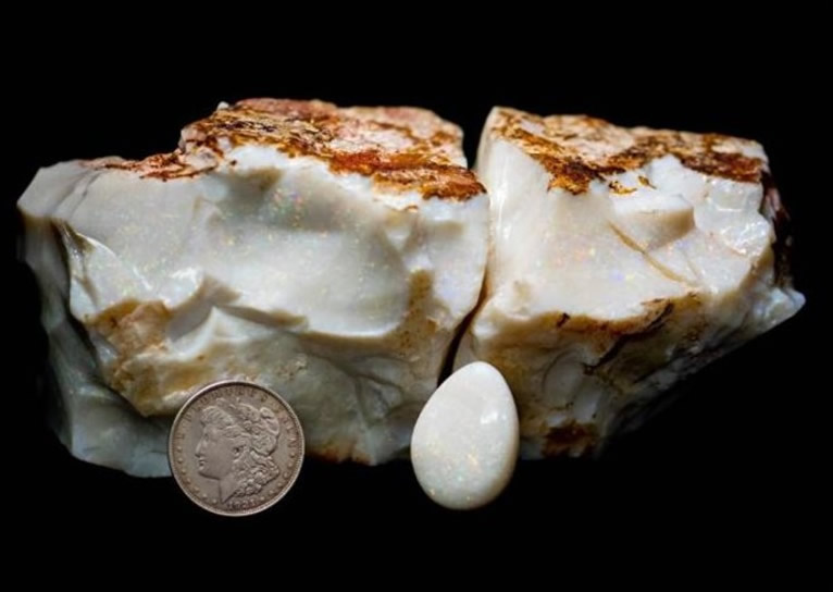 世界上最大的蛋白石“美国澳大利亚”在美国阿拉斯加拍卖会以约14.4万美元成交