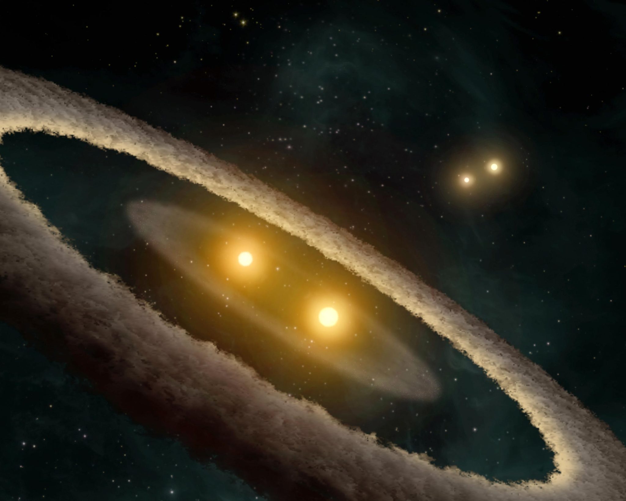NASA TESS发现97个四合星系统