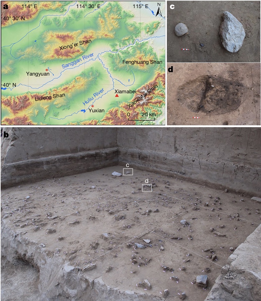 下马碑在中国泥河湾盆地的位置及考古遗址发掘