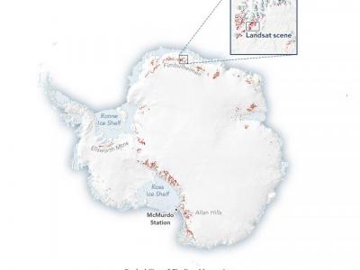科学家估计还有多达30万颗陨石在南极洲等待被发现