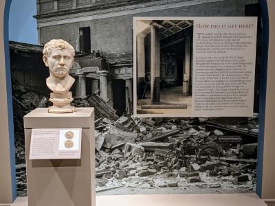 美国德州古董商人在杂货店以35元美元买下德国大理石雕像 证为罗马时期艺术品