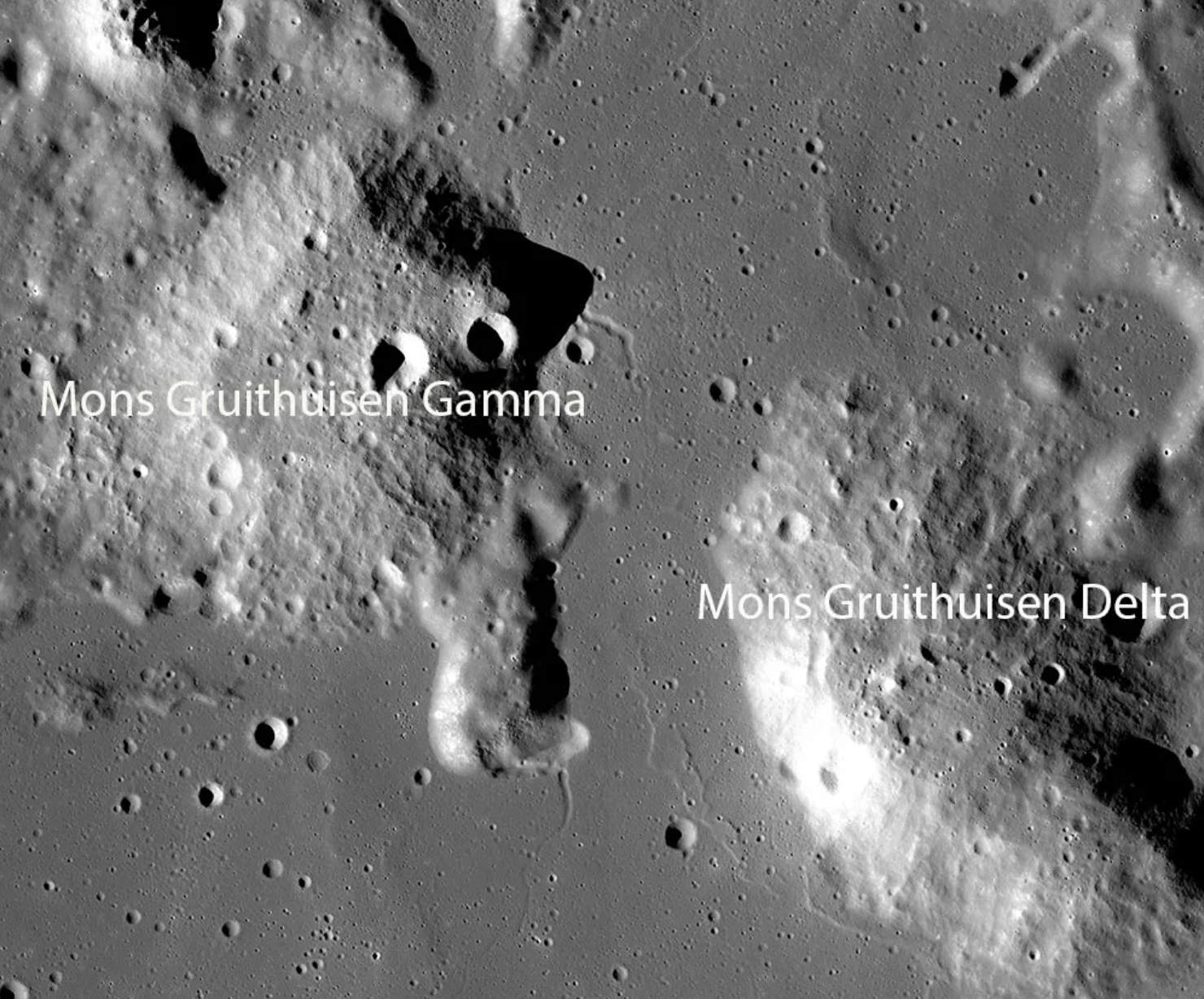 美国宇航局NASA阿特米斯计划将调查月球上神秘的Gruithuisen环形山