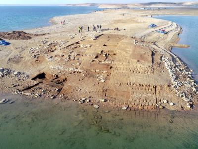 伊拉克库尔德自治区干涸河床惊现3400年前美索不达米亚古代国家米坦尼古城遗址