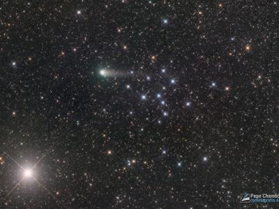 来自奥尔特云的巨大彗星C/2017 K2(PanSTARRS)正朝地球飞来 2022年7月14日最接近