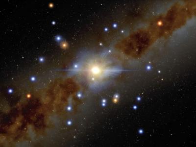 银河系中心所含质量的99.9%来自黑洞