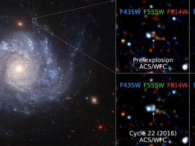 旋涡星系NGC1309发现超新星SN2012Z爆炸后仍然活着的恒星 甚至变得更亮