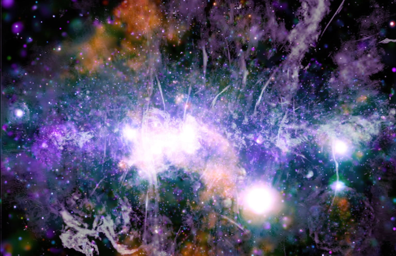 《天文学和空间科学前沿》：银河系中心发现RNA的组成部分