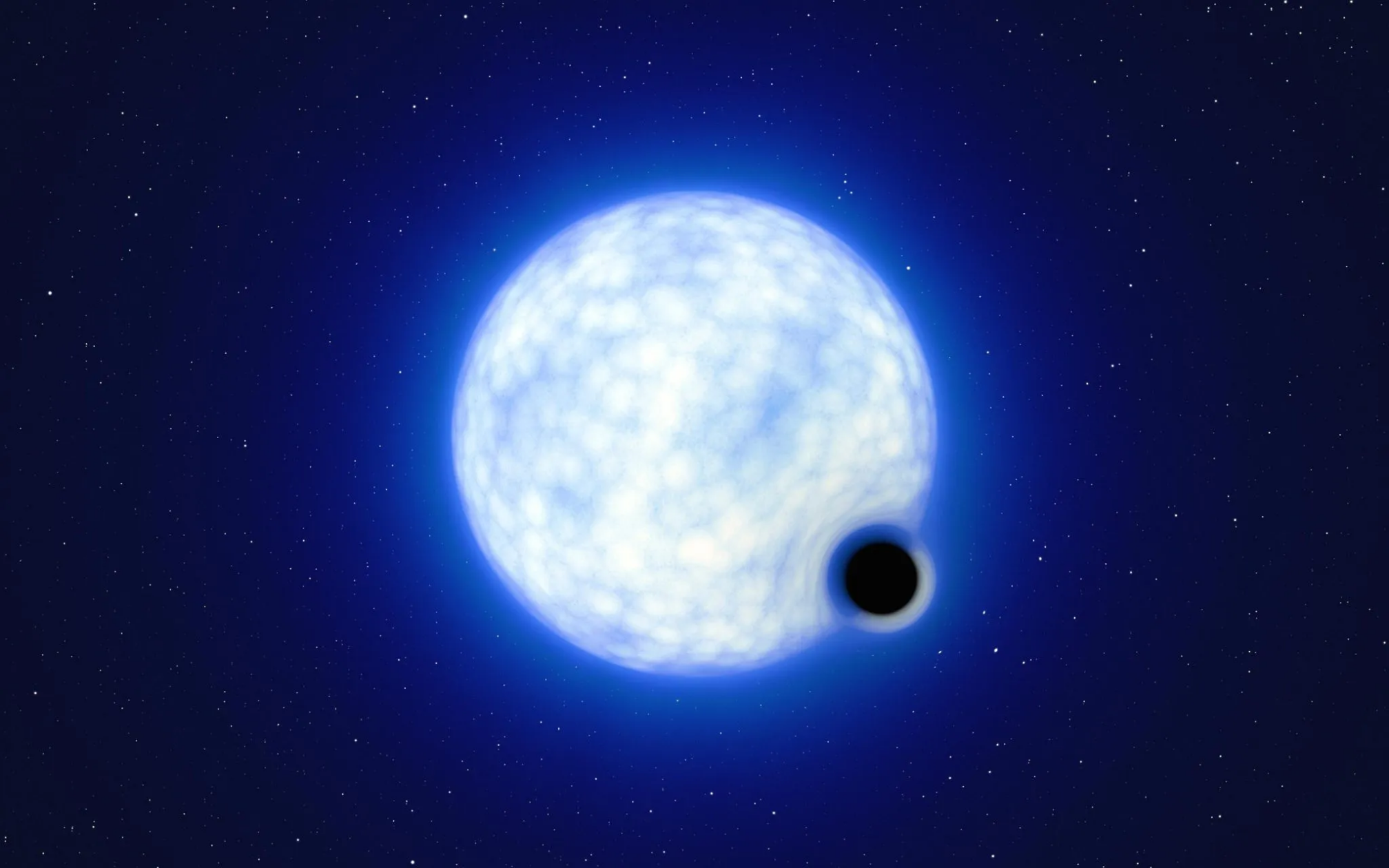 大麦哲伦星系中发现一个“休眠”黑洞