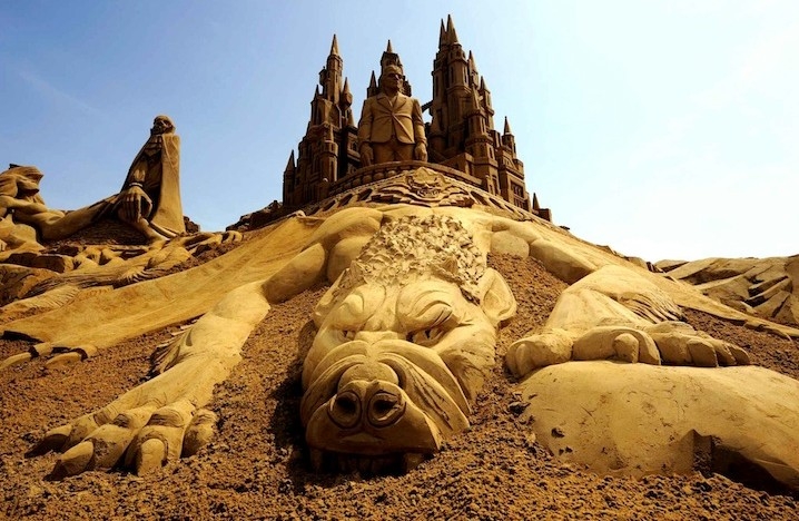 比利时世界上最大的沙雕节(3)