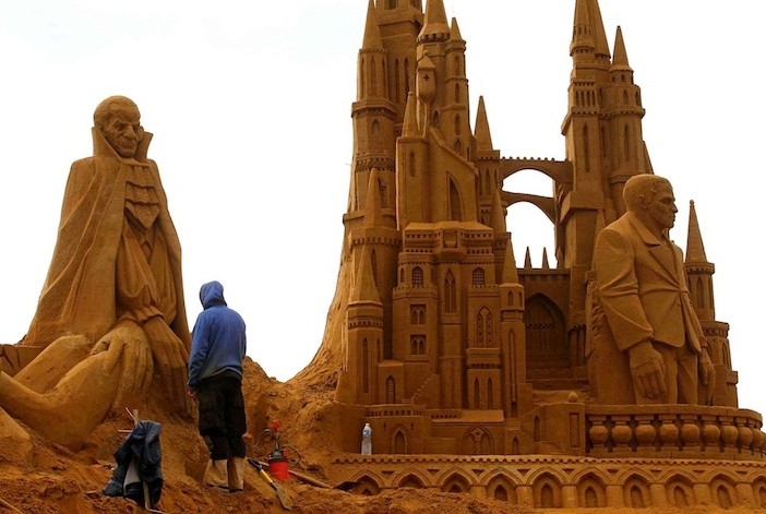 比利时世界上最大的沙雕节(4)
