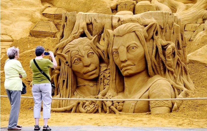 比利时世界上最大的沙雕节(5)