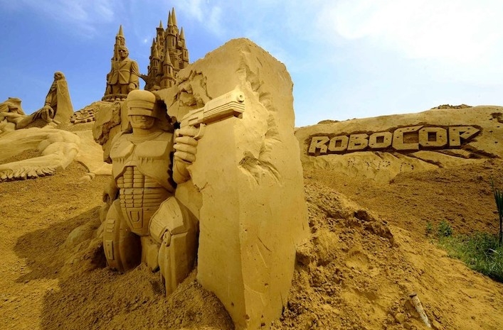 比利时世界上最大的沙雕节(1)