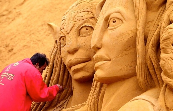 比利时世界上最大的沙雕节(6)