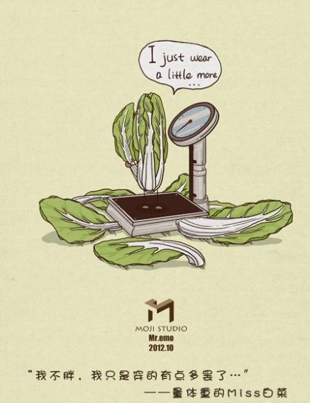蔬菜们的故事 超萌的创意插画(9)