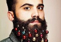 2015圣诞装饰新玩法 8美元让男士大胡子变可爱圣诞树