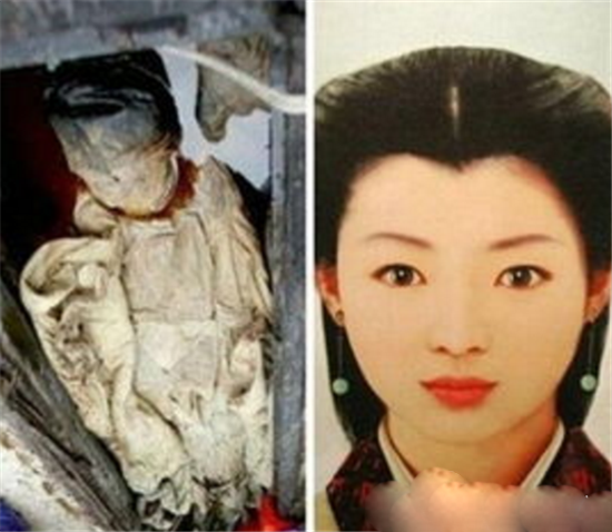中国十大千年古尸成功“复活” 复原图曝光